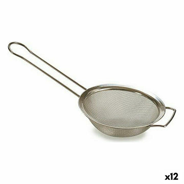Sieb Kinvara Silberfarben Silber Edelstahl Ø 14 cm 13,7 x 4 x 28,5 cm (12 Stück)