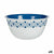 Salatschüssel Stefanplast Tosca Blau Kunststoff 23 x 10 x 23 cm (12 Stück)