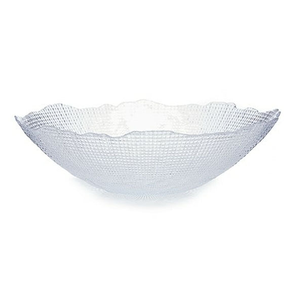 Salatschüssel Vivalto Infinity Durchsichtig Kristall 31 x 8,3 x 31 cm (4 Stück)