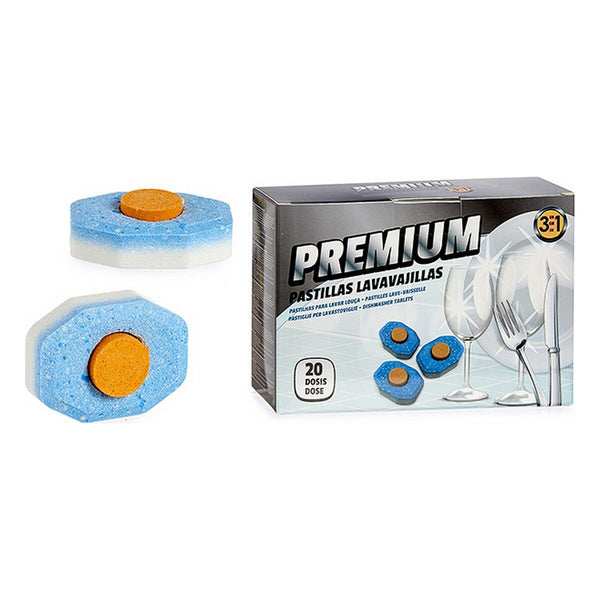 Tabs für Spülmaschine 75267 Premium 3 in 1 Satz (6 Stück)