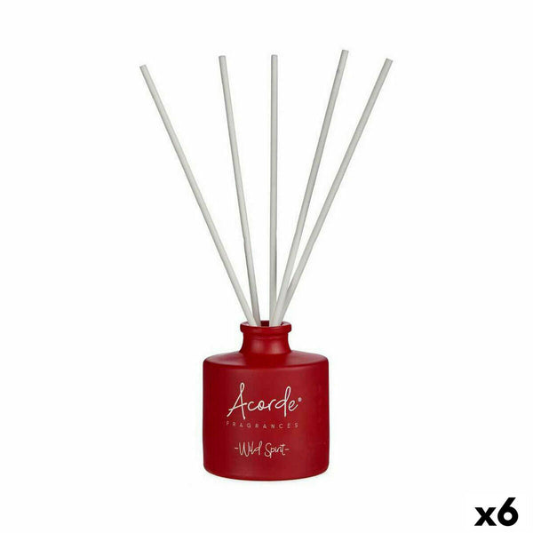 Parfümierte Stäbe Acorde Rote Früchte 100 ml (6 Stück)