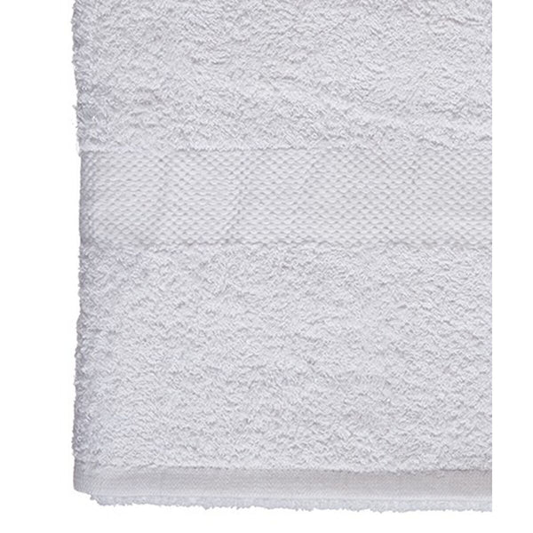 Badetuch Berilo 89679 Weiß 80 % Baumwolle 20 % Polyester 90 x 150 cm 90 x 0,5 x 150 cm (3 Stück)