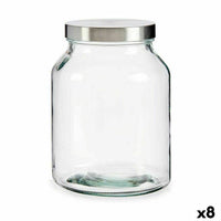 Topf Vivalto 78255 78255 Durchsichtig Silberfarben Silber 3 L (8 Stück)