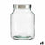 Topf Vivalto 78255 78255 Durchsichtig Silberfarben Silber 3 L (8 Stück)
