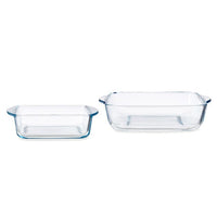 Küchenschüsseln-Set Pasabahce 1103182-159189 Borcam karriert 1040 ml 25,5 x 6 x 22 cm (4 Stück)