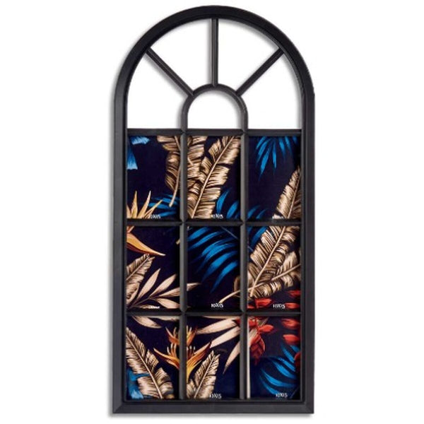 Bilderrahmen für die Wand Gift Decor Schwarz Glas Kunststoff Fenster (6 Stück)