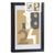 Fotorahmen 24 x 2,5 x 32,5 cm Schwarz Glas Holz MDF (6 Stück)