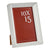 Fotorahmen WPC0235MG-1-WH Weiß Glas Kunststoff (6 Stück)