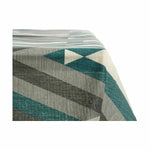 Fleckenabweisende Tischdecke Kinvara grün Grau Abdeckung Fleckenbeständig Streifen 140 x 180 cm (10 Stück)