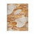 Fleckenabweisende Tischdecke Kinvara Braun Gold Abdeckung Fleckenbeständig Blatt 140 x 180 cm (10 Stück)