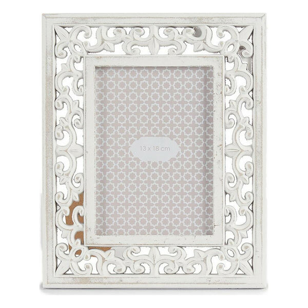Fotorahmen Holz Weiß 22 x 27 x 1 cm (6 Stück)