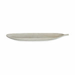 Tischdekoration Gift Decor LH520814 Weiß Holz MDF 59,5 x 3 x 21,6 cm Dekoration Pflanzenblatt (6 Stück)