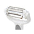 Schäler Kinvara Weiß Grau Edelstahl Polypropylen TPR 12 x 3 x 22 cm 3 in 1 (12 Stück)