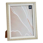 Fotorahmen 24 x 2 x 29 cm Kristall Beige Weiß Kunststoff (6 Stück)
