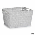 Wäschekorb Kipit A3-6875 Weiß Stoff 10 L 25 x 20 x 35 cm (12 Stück)