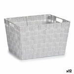 Wäschekorb Kipit A3-6875 Weiß Stoff 10 L 25 x 20 x 35 cm (12 Stück)
