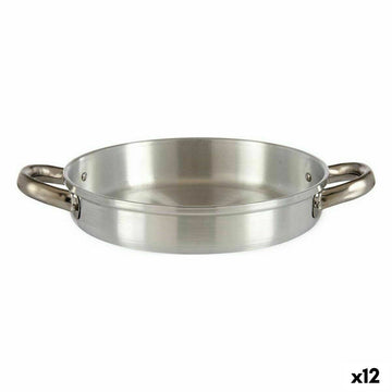 Pfanne Kinvara Silberfarben Aluminium Ø 22 cm (12 Stück)