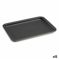 Ofenpfanne Kinvara Grau Metall 25,3 x 2 x 37 cm (12 Stück)