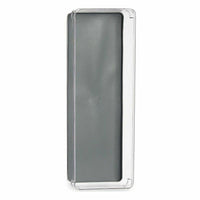Schubladen-Organizer Wiederverwerteter Kunststoff Grau 16 x 4,5 x 40 cm (24 Stück)