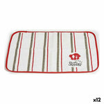Untersetzer Kinvara Bon Appetit Weiß Rot 33 x 0,3 x 48 cm (12 Stück)