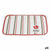 Untersetzer Kinvara Bon Appetit Weiß Rot 33 x 0,3 x 48 cm (12 Stück)