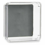 Schubladen-Organizer Kinvara W623312 Grau Wiederverwerteter Kunststoff 16 x 4,5 x 16 cm (24 Stück)