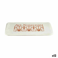 Badematte Berilo Art Nouveau Weiß Bronze 40 x 1,5 x 60 cm (12 Stück)