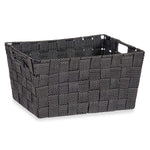 Mehrzweckkorb Kipit A3-6883 Schwarz Stoff 30 x 14 x 20 cm 20 x 14 x 30 cm (18 Stück)