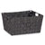 Mehrzweckkorb Kipit A3-6883 Schwarz Stoff 30 x 14 x 20 cm 20 x 14 x 30 cm (18 Stück)
