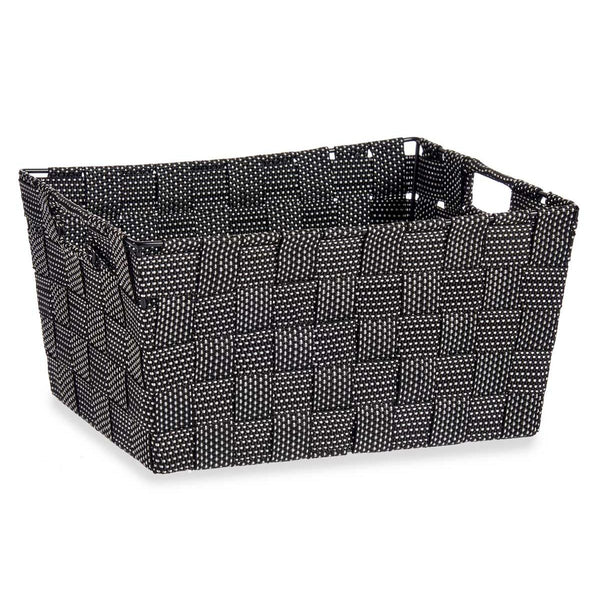 Mehrzweckkorb Kipit A3-6883 Schwarz Stoff 30 x 14 x 20 cm 20 x 14 x 30 cm (18 Stück)