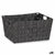 Mehrzweckkorb Kipit A3-6883 Schwarz Stoff 30 x 14 x 20 cm 20 x 14 x 30 cm (18 Stück)
