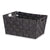 Mehrzweckkorb Kipit A3-6883 Schwarz Stoff 30 x 14 x 20 cm 20 x 14 x 30 cm (18 Stück)