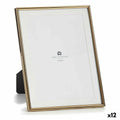 Fotorahmen MS61001-MAT GOLD Gold Kristall Stahl (12 Stück)