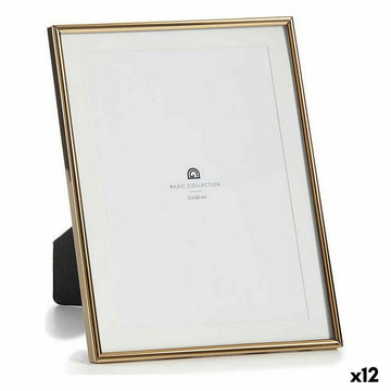 Fotorahmen MS61001-MAT GOLD Gold Kristall Stahl (12 Stück)