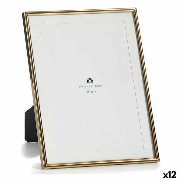 Fotorahmen MS61001-MAT GOLD Gold Kristall Stahl (12 Stück)
