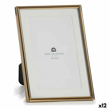 Fotorahmen MS610001-MAT GOLD Gold Kristall Stahl (12 Stück)