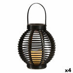 LED-Laterne Ibergarden B5004 Braun Kunststoff 21 x 23,7 x 21 cm (4 Stück)