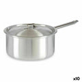 Topf mit Deckel Kinvara Silberfarben Aluminium Ø 24 cm 5 L 43 x 15,5 x 26 cm 26 x 15,5 x 43 cm (10 Stück)