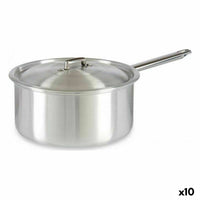 Topf mit Deckel Kinvara Silberfarben Aluminium Ø 24 cm 5 L 43 x 15,5 x 26 cm 26 x 15,5 x 43 cm (10 Stück)