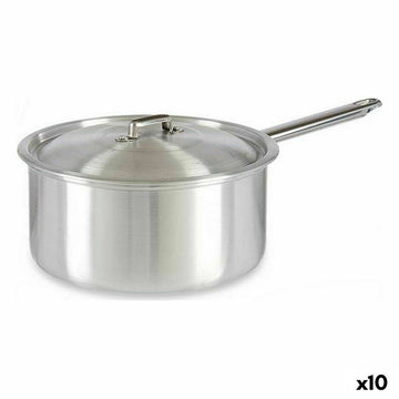 Topf mit Deckel Kinvara Silberfarben Aluminium Ø 24 cm 5 L 43 x 15,5 x 26 cm 26 x 15,5 x 43 cm (10 Stück)
