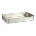 Backofenform Kinvara Silberfarben Aluminium 28,5 x 6,5 x 46 cm 46 x 6,5 x 28,5 cm 46 x 7 x 28,5 cm (12 Stück)