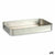 Backofenform Kinvara Silberfarben Aluminium 28,5 x 6,5 x 46 cm 46 x 6,5 x 28,5 cm 46 x 7 x 28,5 cm (12 Stück)