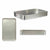 Backofenform Kinvara Silberfarben Aluminium 28,5 x 6,5 x 46 cm 46 x 6,5 x 28,5 cm 46 x 7 x 28,5 cm (12 Stück)