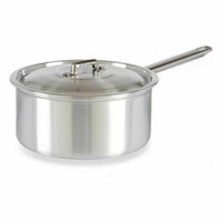 Topf mit Deckel Kinvara Silberfarben Aluminium 3 L 22 x 12 x 38 cm 28 x 12 x 22 cm 37 x 12 x 22 cm (10 Stück)