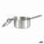 Topf mit Deckel Kinvara Silberfarben Aluminium Ø 14 cm 1 L 28 x 9 x 16 cm 16 x 9 x 28 cm (10 Stück)