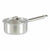 Topf mit Deckel Kinvara Silberfarben Aluminium Ø 12 cm 600 ml 0,6 L 14 x 8 x 26 cm (10 Stück)