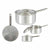 Topf mit Deckel Kinvara Silberfarben Aluminium 2 L 20 x 12 x 35,5 cm 35,5 x 12 x 20 cm (10 Stück)