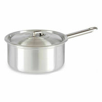 Topf mit Deckel Kinvara Silberfarben Aluminium 2 L 20 x 12 x 35,5 cm 35,5 x 12 x 20 cm (10 Stück)