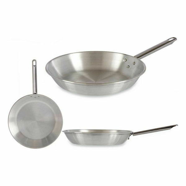 Pfanne Kinvara Silberfarben Aluminium Ø 26 cm (12 Stück)