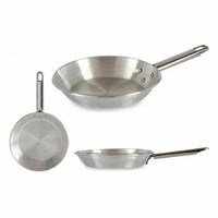 Pfanne Kinvara Silberfarben Aluminium Ø 18 cm (12 Stück)